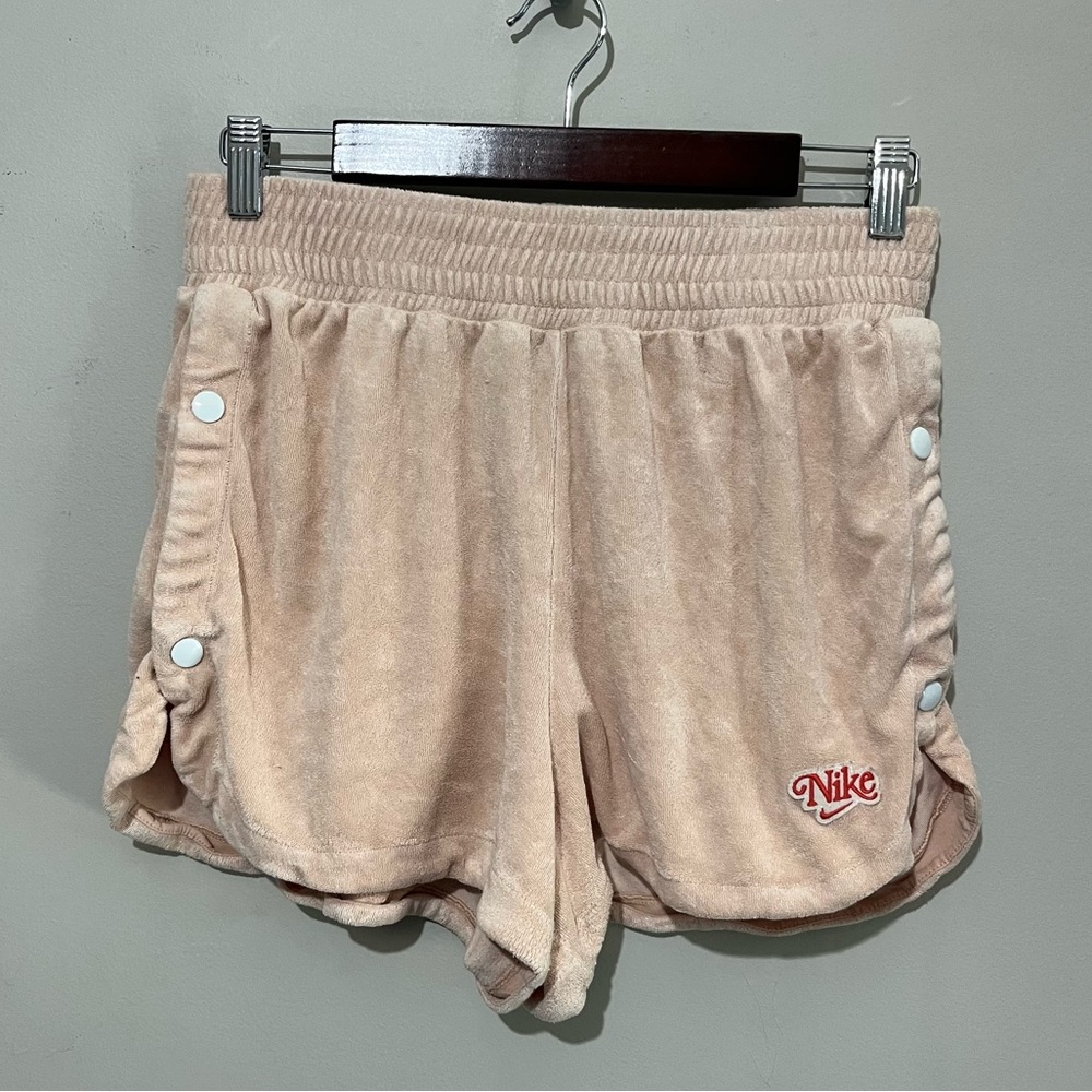 Nike terry cloth shorts size medium